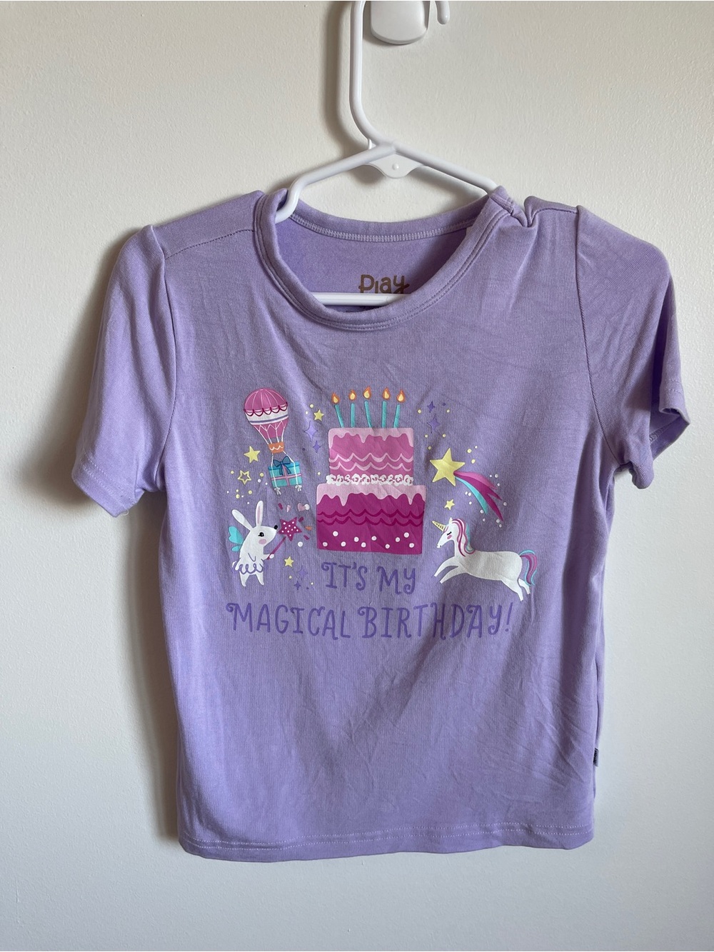 Little Sleepies "It's My Magical Birthday" Girls' Tee 3T